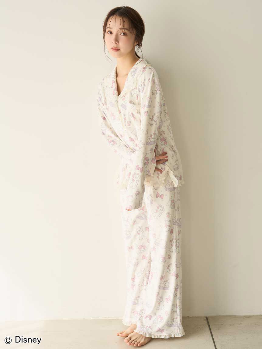 SNIDEL HOME「【The Aristocats】総柄パジャマシャツ」|ルームウェア|