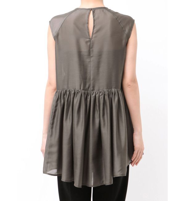 ELENDEEK「SHEER PEPLUM BL」|シャツ・ブラウス|