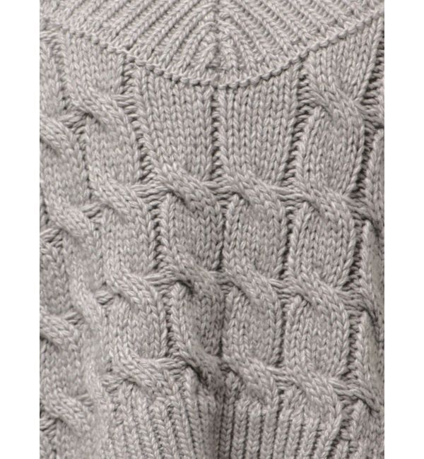 ELENDEEK「V-NECK CABLE KT」|ニット・セーター|