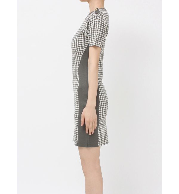 RESEXXY「ハウンドトゥースミニニットワンピース」|ワンピース|