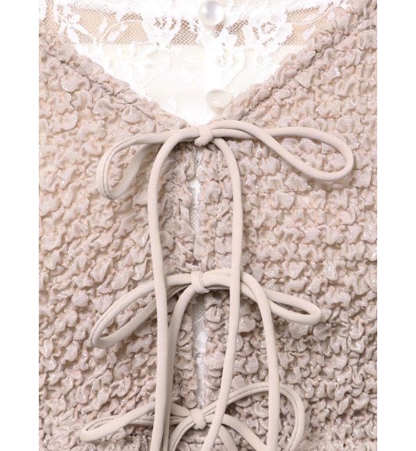 RESEXXY「レースドッキングフリルブラウス」|シャツ・ブラウス|