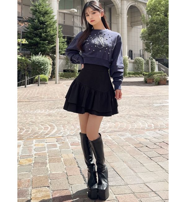 RESEXXY「ニュアンスロゴスウェットプルオーバー」|スウェット・ジャージ|