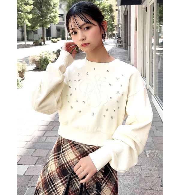 RESEXXY「ニュアンスロゴスウェットプルオーバー」|スウェット・ジャージ|