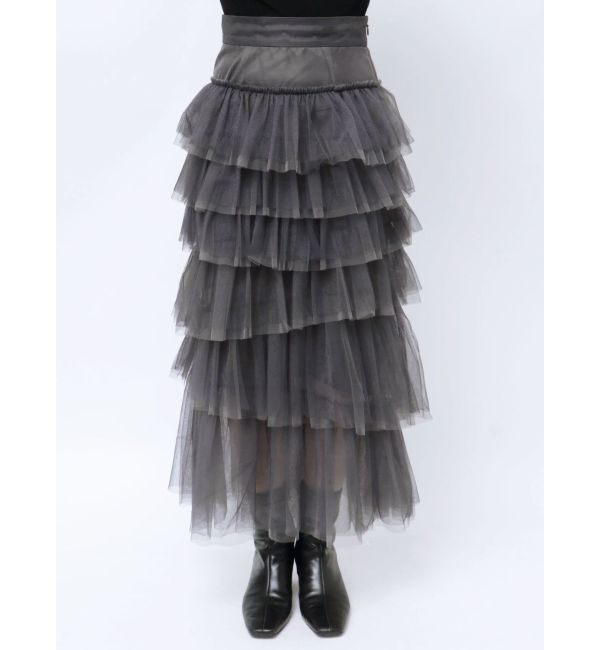 dazzlin「ティアードチュールスカート」|スカート|
