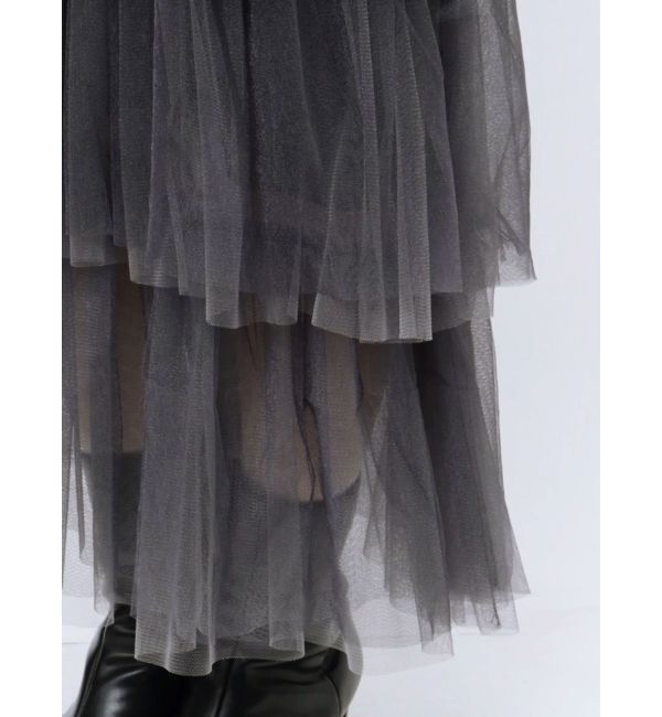 dazzlin「ティアードチュールスカート」|スカート|