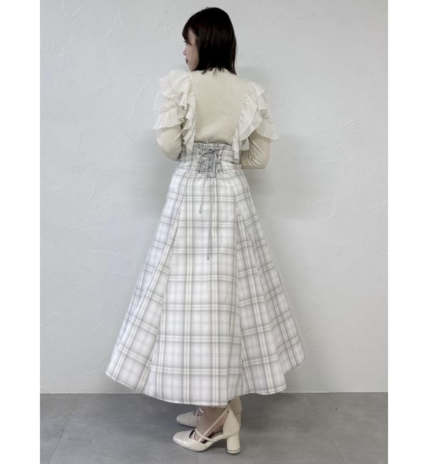 dazzlin「アソートコルセットフレアスカート」|スカート|