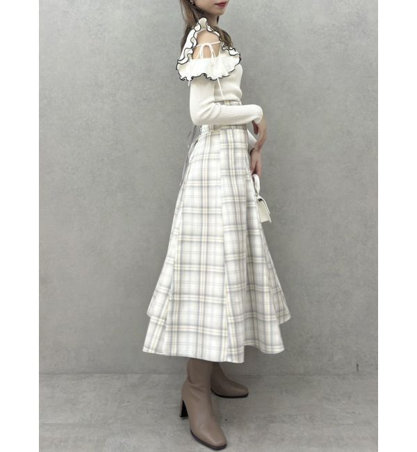 dazzlin「アソートコルセットフレアスカート」|スカート|