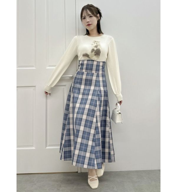 dazzlin「アソートコルセットフレアスカート」|スカート|