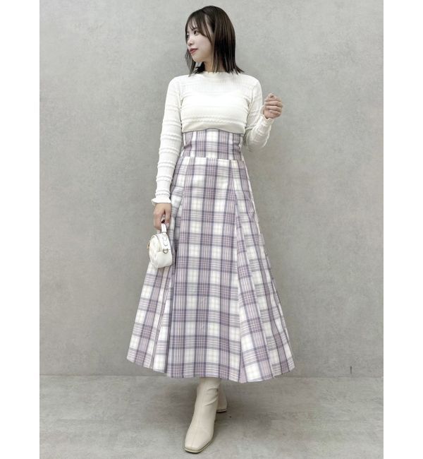 dazzlin「アソートコルセットフレアスカート」|スカート|