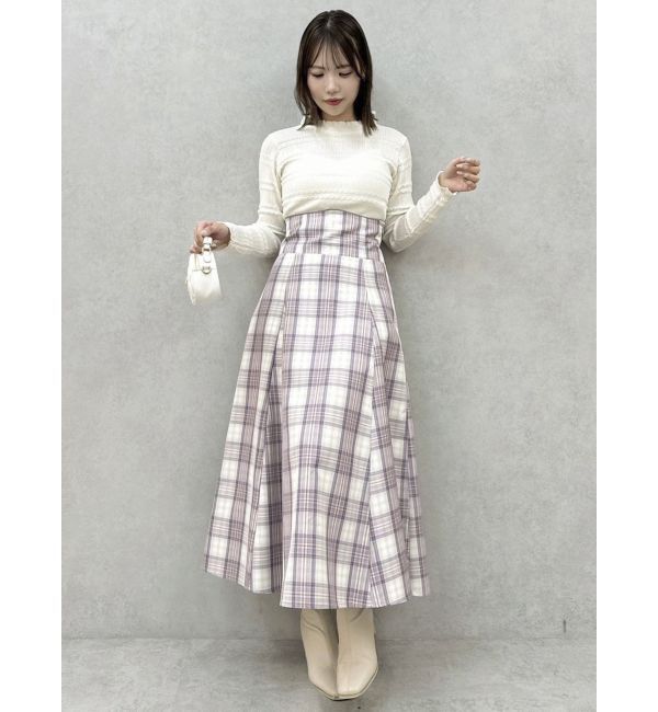 dazzlin「アソートコルセットフレアスカート」|スカート|