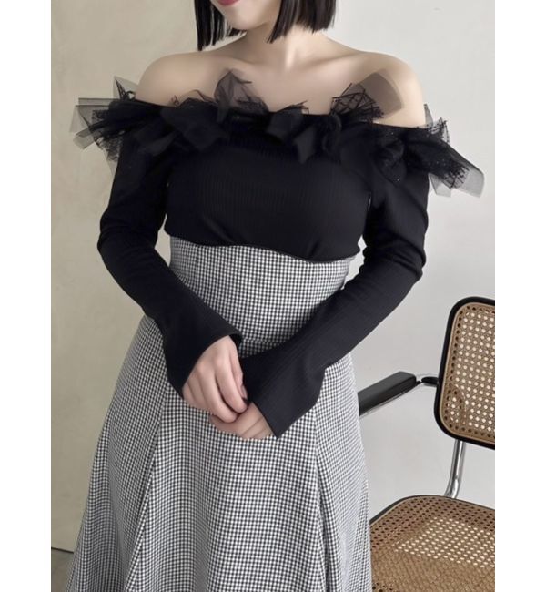 dazzlin「アソートコルセットフレアスカート」|スカート|