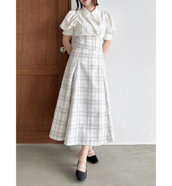 dazzlin「アソートコルセットフレアスカート」|スカート|