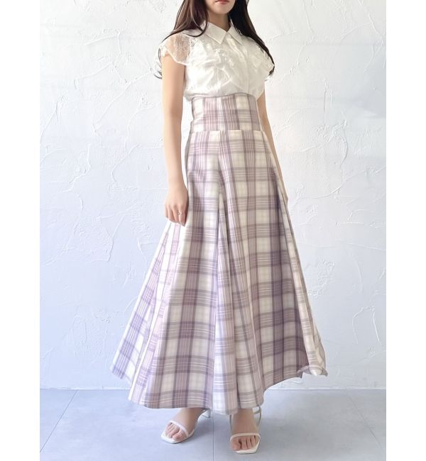 dazzlin「アソートコルセットフレアスカート」|スカート|