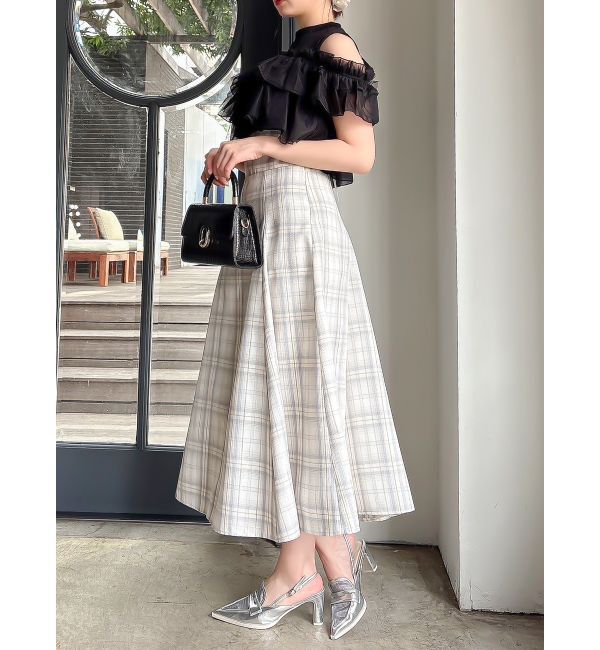 dazzlin「アソートコルセットフレアスカート」|スカート|