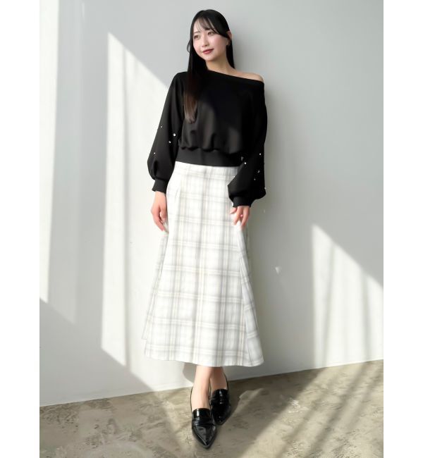 dazzlin「アソートコルセットフレアスカート」|スカート|