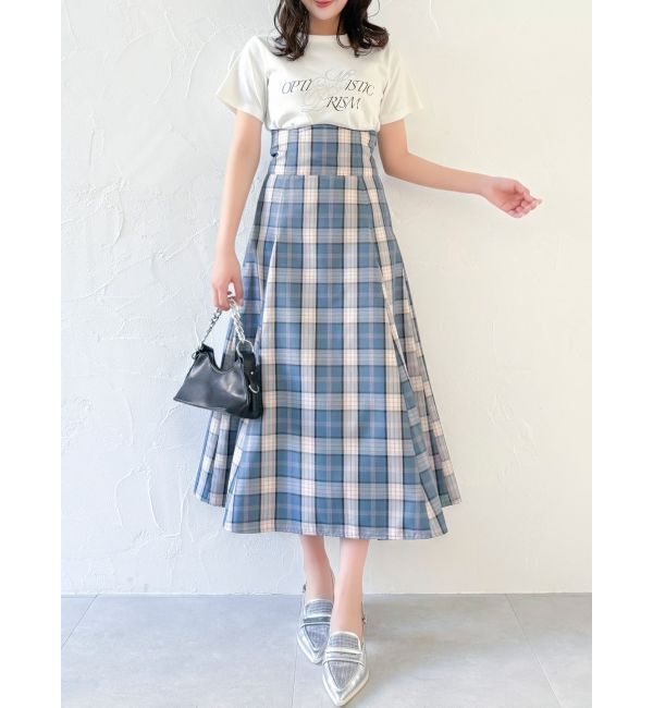 dazzlin「アソートコルセットフレアスカート」|スカート|