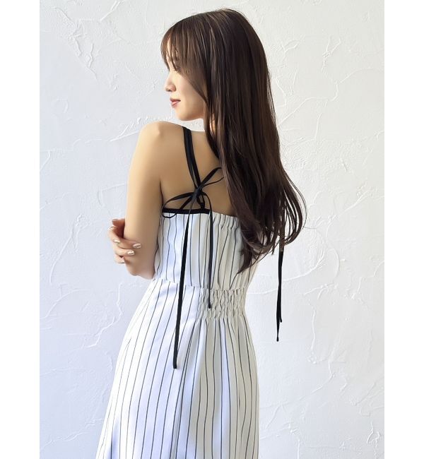 dazzlin「クロップドジレセットアップ」|ワンピース|