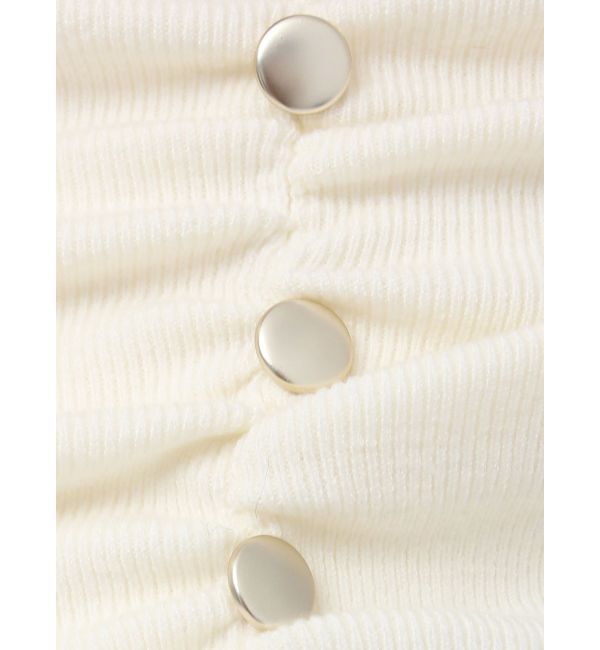 dazzlin「オフショルライクギャザーニット」|ニット・セーター|