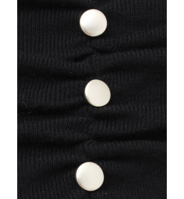 dazzlin「オフショルライクギャザーニット」|ニット・セーター|