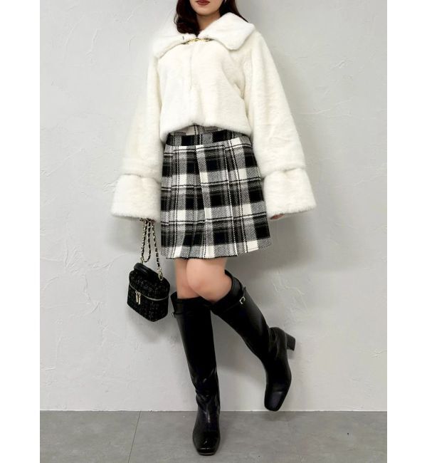 dazzlin「【20周年記念復刻！】ビットショートミンクライクファーコート」|その他|