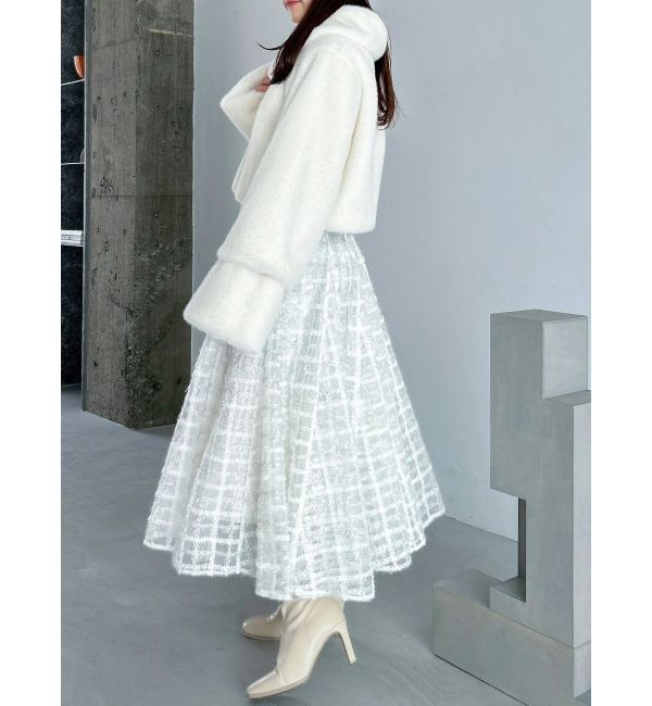 dazzlin「【20周年記念復刻！】ビットショートミンクライクファーコート」|その他|