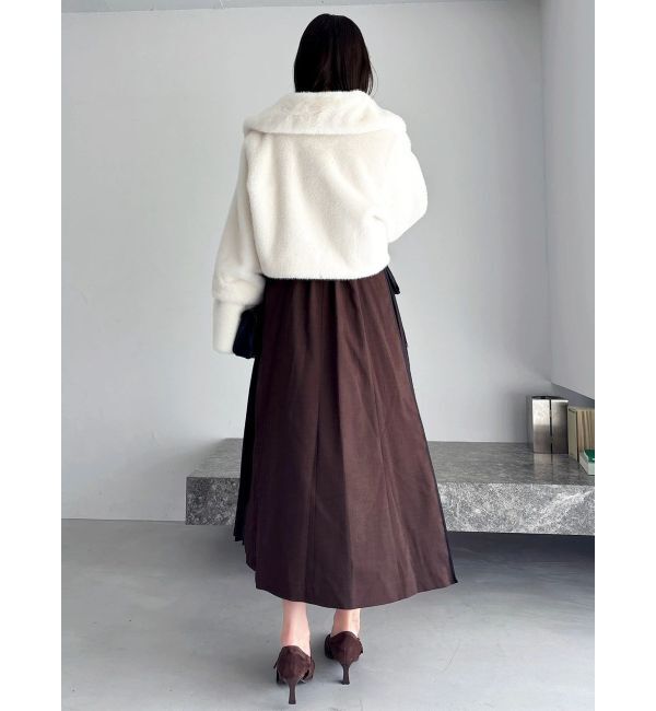 dazzlin「【20周年記念復刻！】ビットショートミンクライクファーコート」|その他|