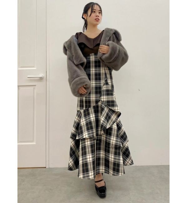 dazzlin「【20周年記念復刻！】ビットショートミンクライクファーコート」|その他|