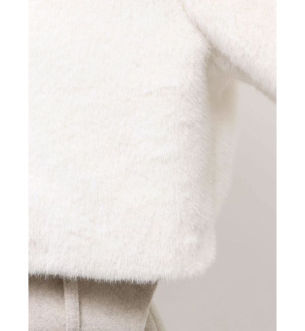 dazzlin「【20周年記念復刻！】ビットショートミンクライクファーコート」|その他|