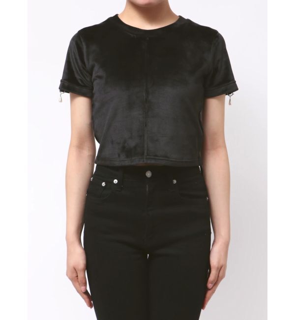 EMODA「アイレットパールベロアTシャツ」|Tシャツ・カットソー|