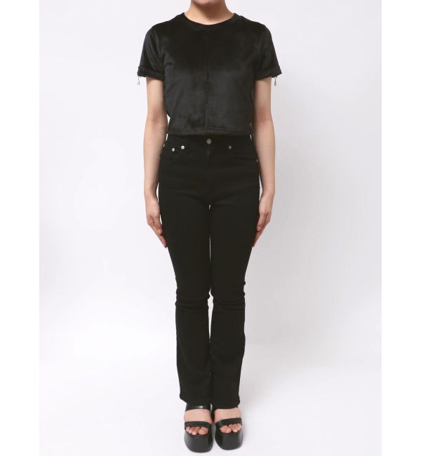 EMODA「アイレットパールベロアTシャツ」|Tシャツ・カットソー|