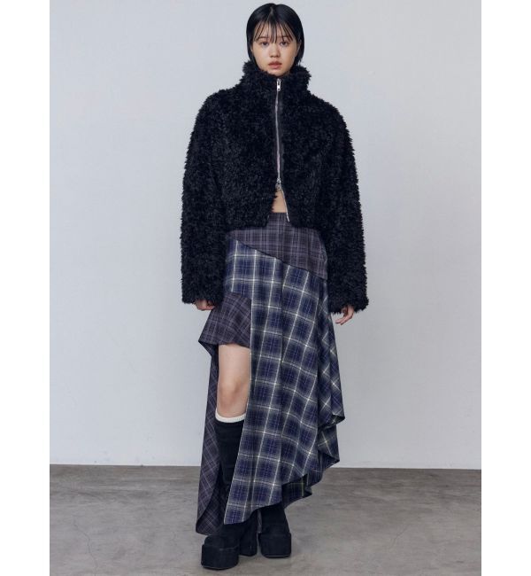 EMODA「アシンメトリードッキングスカート」|スカート|