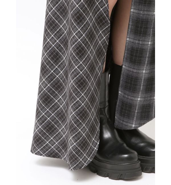 EMODA「アシンメトリードッキングスカート」|スカート|