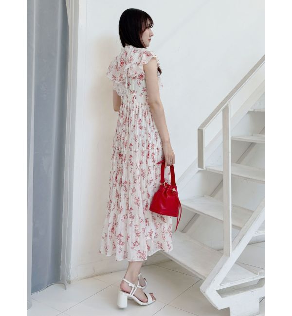 MERCURYDUO「ラッフルプリーツティアードワンピース」|ワンピース|