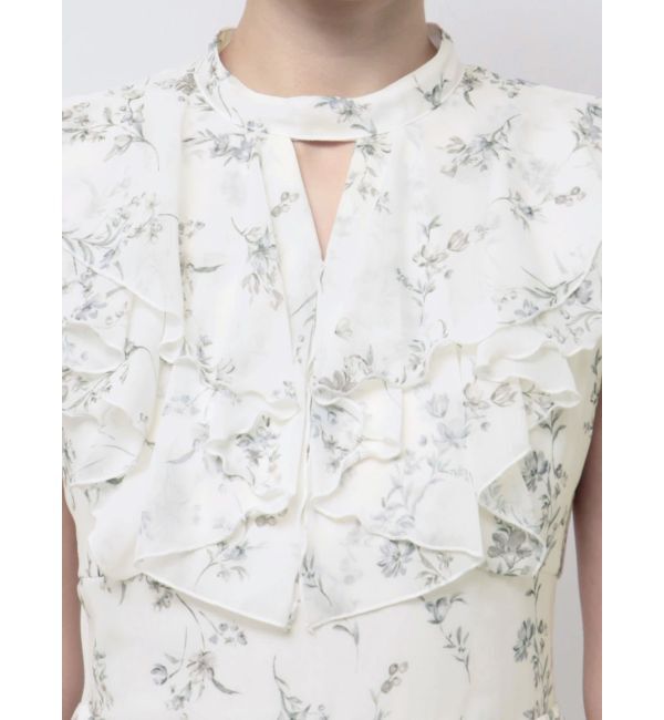 MERCURYDUO「ラッフルプリーツティアードワンピース」|ワンピース|