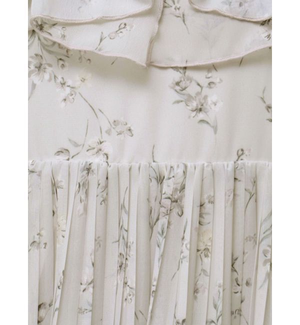 MERCURYDUO「ラッフルプリーツティアードワンピース」|ワンピース|