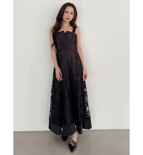 MERCURYDUO「【追加生産/新色追加】カットワークレースキャミワンピース」|ワンピース|