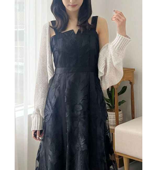 MERCURYDUO「【追加生産/新色追加】カットワークレースキャミワンピース」|ワンピース|