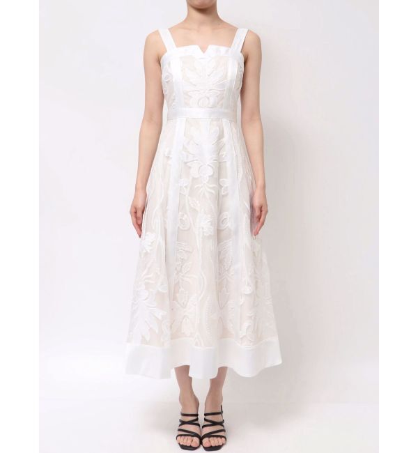 MERCURYDUO「【追加生産/新色追加】カットワークレースキャミワンピース」|ワンピース|