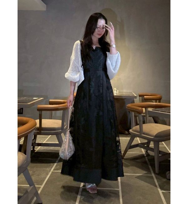 MERCURYDUO「【追加生産/新色追加】カットワークレースキャミワンピース」|ワンピース|