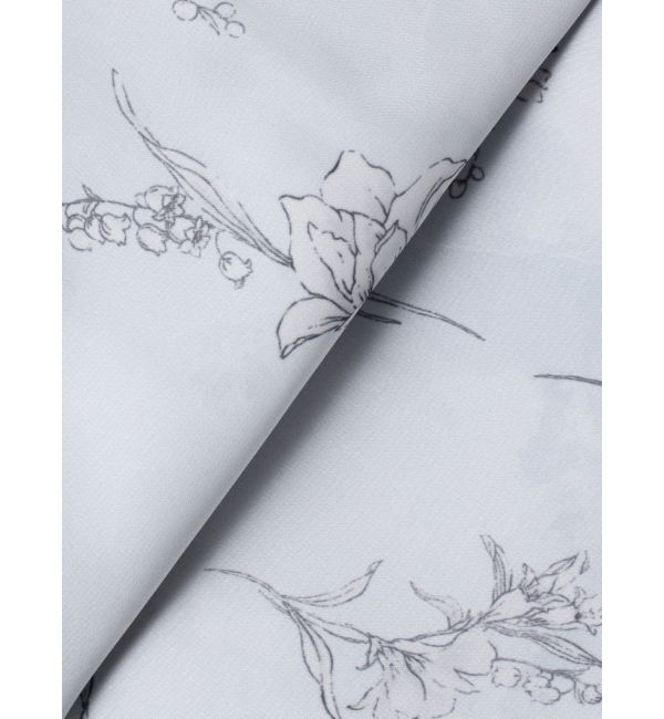 MERCURYDUO「【追加生産】花柄バックレースアップワンピース」|ワンピース|