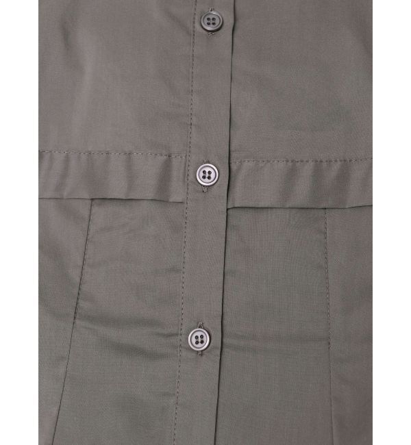 MERCURYDUO「レイヤード風シャツワンピース」|ワンピース|