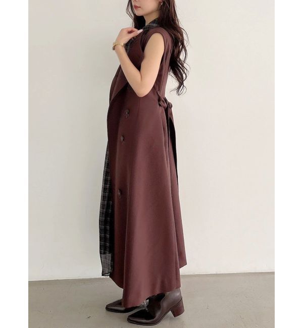 MERCURYDUO「ツイストネックワンピース」|ワンピース|