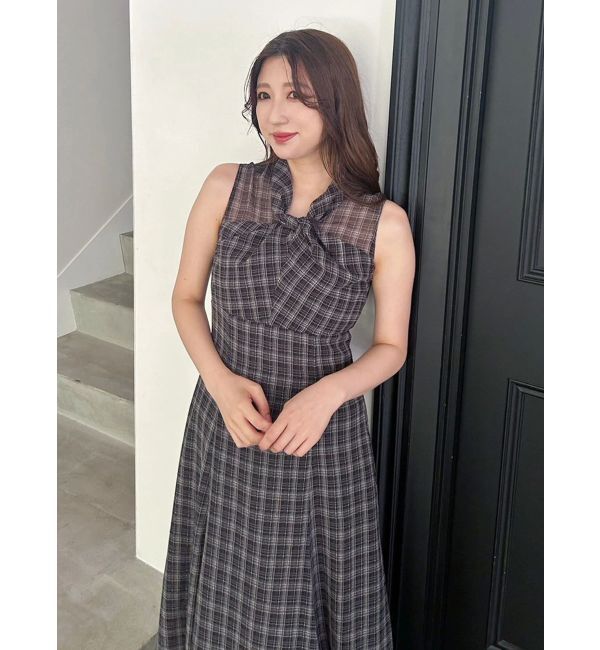 MERCURYDUO「ツイストネックワンピース」|ワンピース|