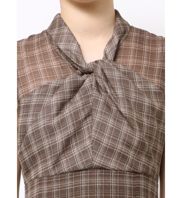 MERCURYDUO「ツイストネックワンピース」|ワンピース|