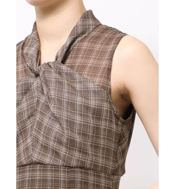 MERCURYDUO「ツイストネックワンピース」|ワンピース|