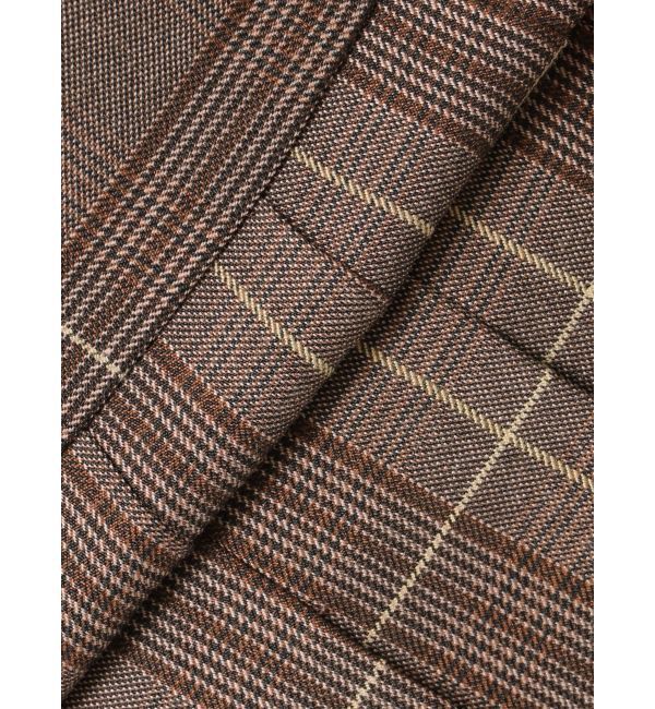 MERCURYDUO「チェックプリーツミニスカパン」|スカート|