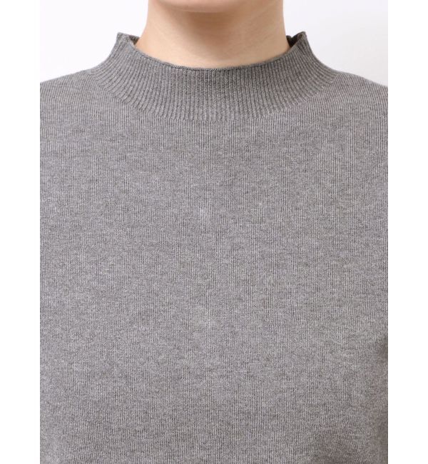 MERCURYDUO「総針パワショルスリットスリーブニット」|ニット・セーター|
