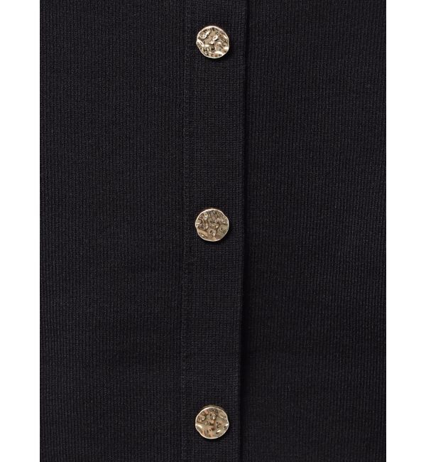 MERCURYDUO「総針パワショルスリットスリーブニット」|ニット・セーター|