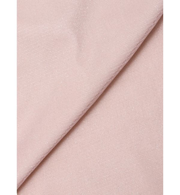 MERCURYDUO「ラメチュールツイストギャザートップス」|Tシャツ・カットソー|