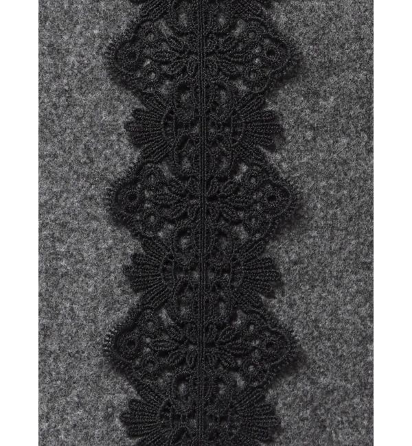 MERCURYDUO「バイカラーレースミニワンピース」|ワンピース|